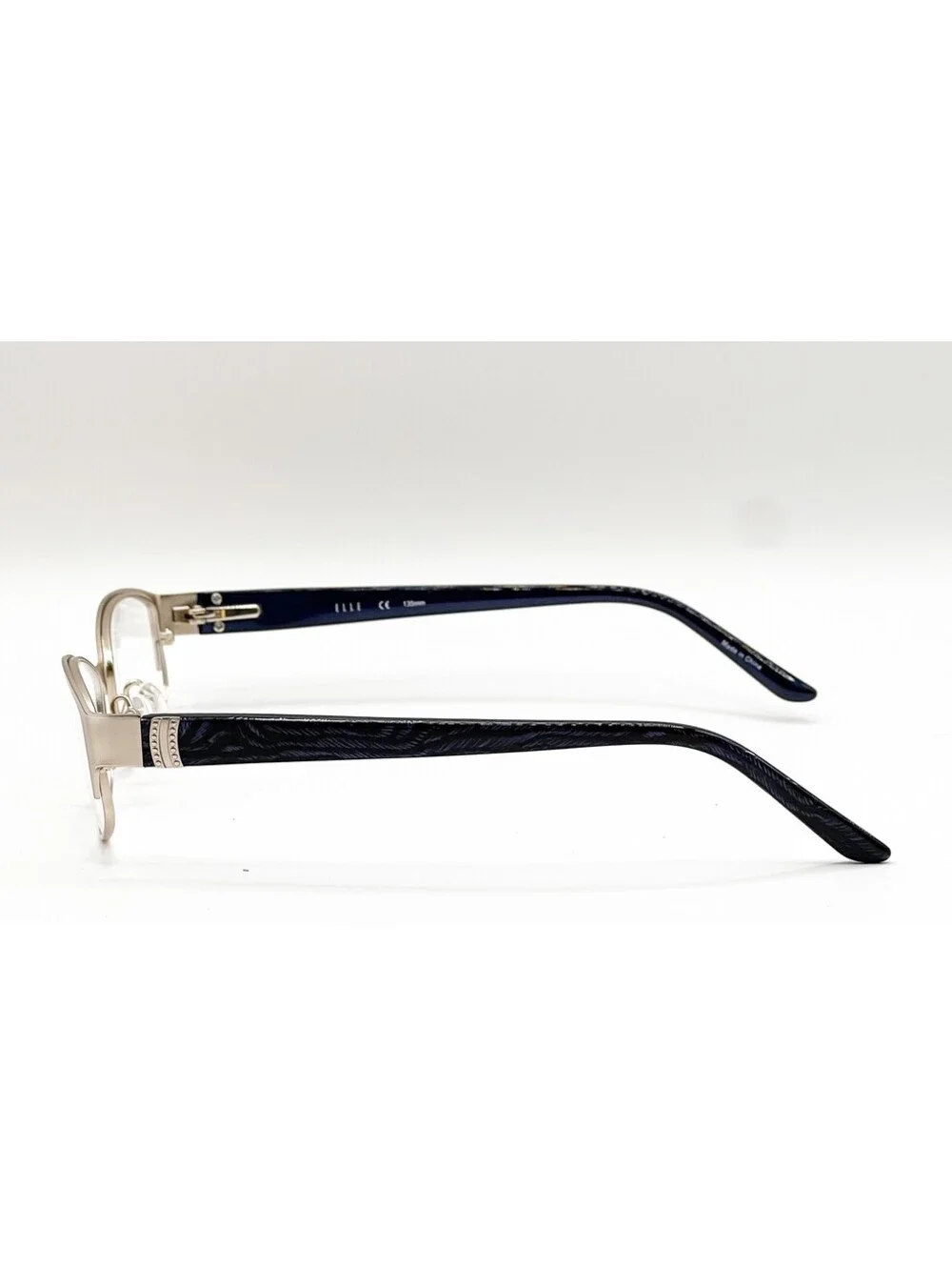 Elle EL13381 GD Gold Rectangle Authentic Eyeglass Frames 52-16-135